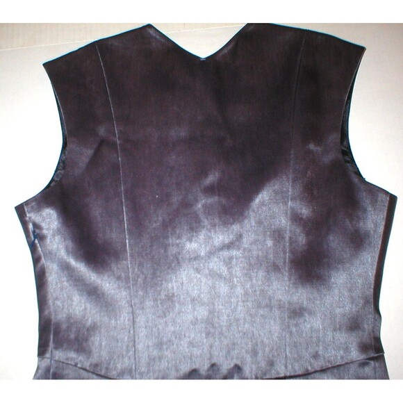 NWT $595 Theyskens' Theory Drace Dress Gray Silver Purple Office Party 8 Womens - Picture 7 of 8